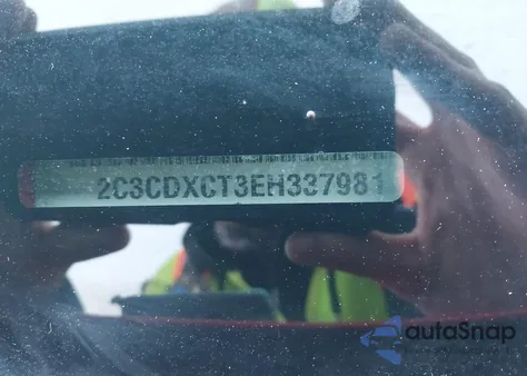 2014 Dodge Charger R/T z USA, uszkodzony, nr VIN 2C3CDXCT3EH337981